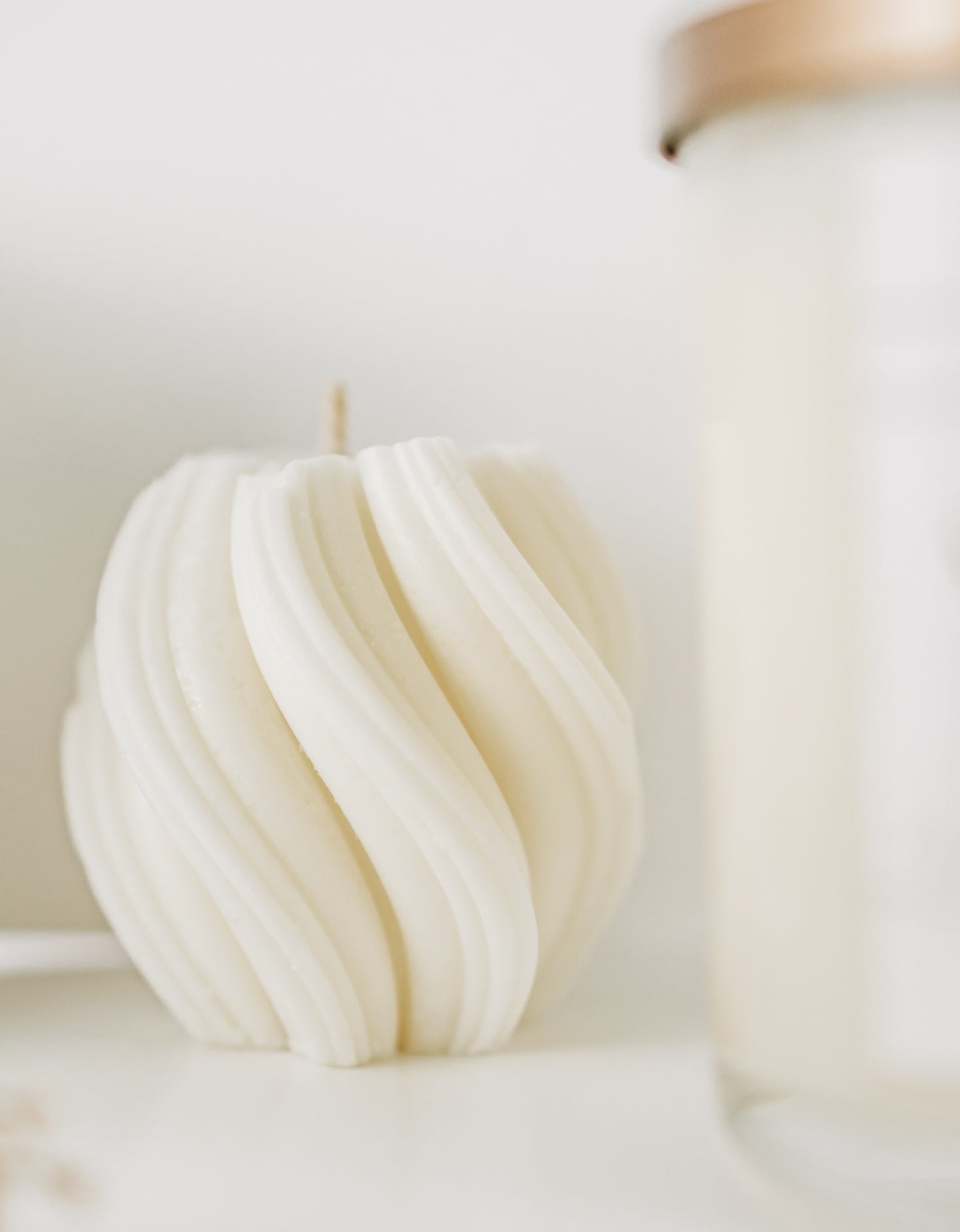 Twirl candle